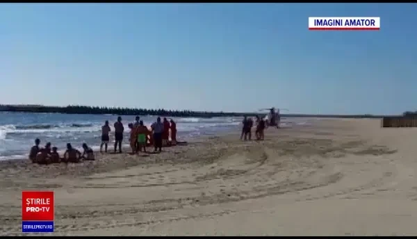 Operațiune dramatică de salvare, la Neptun, lângă reședința prezidențială