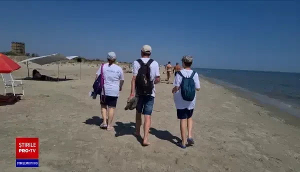 Păsările, afectate de poluarea din Delta Dunării. Voluntarii care ajută la curățarea zonei au parte de o surpriză