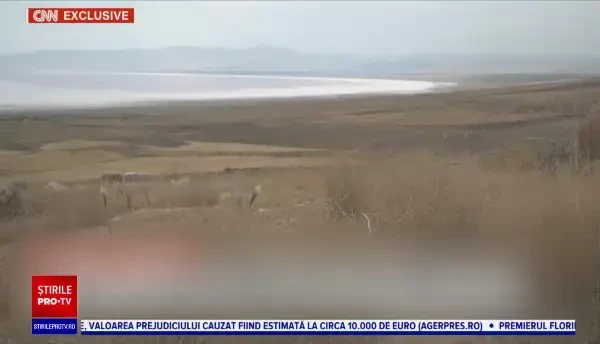 Cel mai mare lac cu apă sărată din Orientul Mijlociu, transformat într-un pustiu arid de nisip și sare