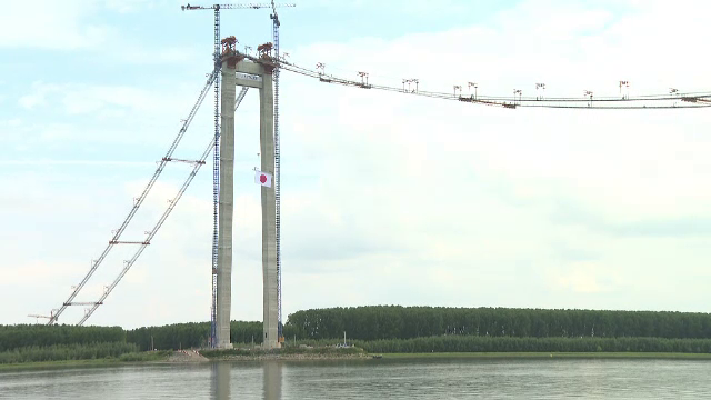 Când va fi deschis Golden Gate-ul României. Va fi al treilea cel mai lung pod suspendat din Europa