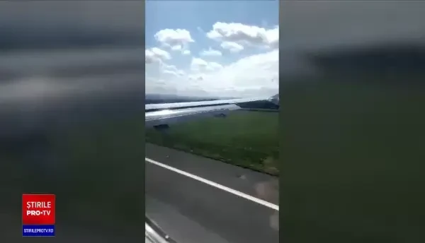 Un avion WizzAir care venea de la Bergamo cu peste 100 de pasageri la bord s-a defectat în zbor, la Iași