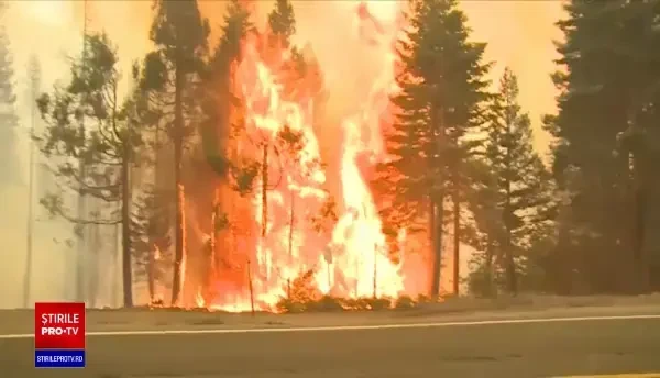 Peste 22.000 de americani au fost evacuați din calea unui incendiu care face ravagii în California