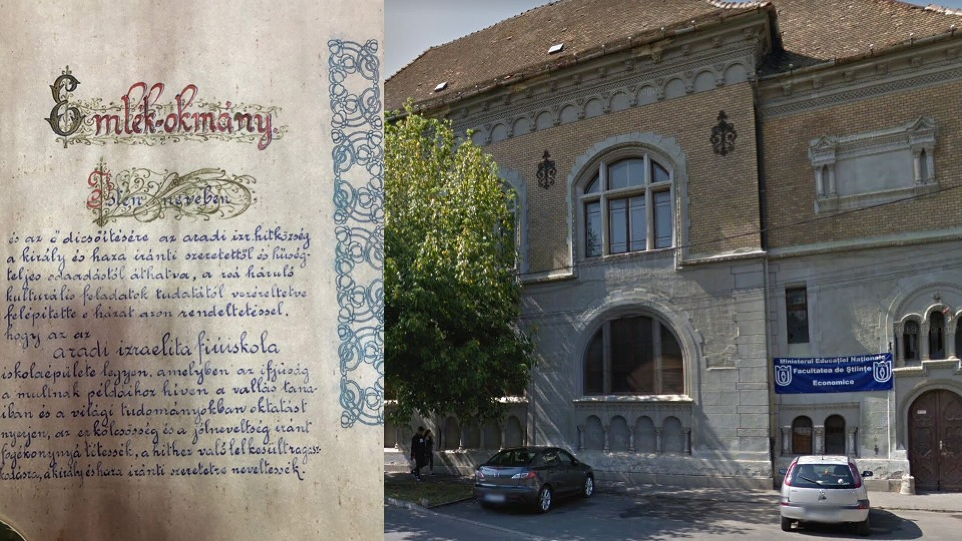 Descoperire neașteptată în timpul renovării unei foste școli din Arad. Ce se afla încastrat în perete