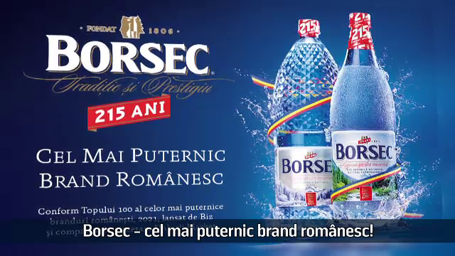 (P) Borsec, cel mai puternic brand românesc
