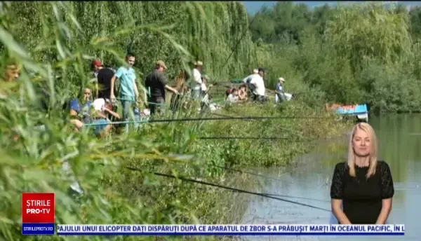 Zeci de copii au participat la un concurs de pescuit. Ce impresii și-au făcut
