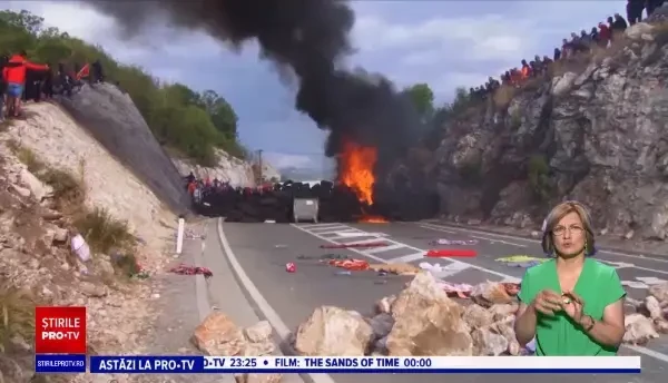 Manifestații violente în Muntenegru, în timpul înscăunării noului șef al Bisericii Ortodoxe Sârbe