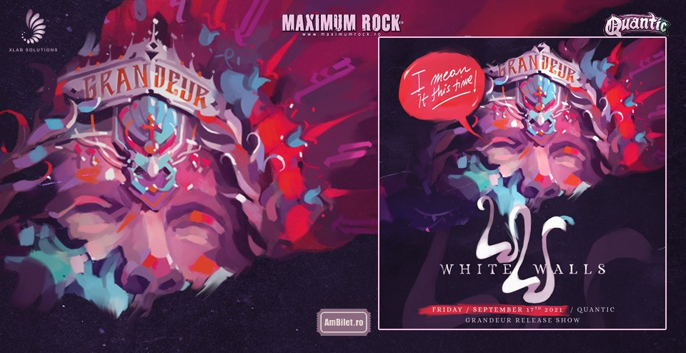 Trupa constănțeană de metal progresiv White Walls își lanseaza oficial albumul ”Grandeur”