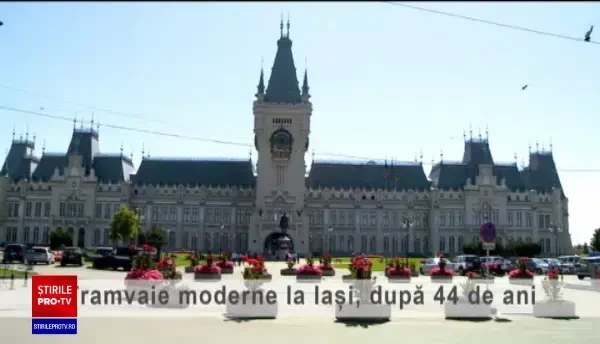 (P) Tramvaie moderne la Iași, după 44 de ani