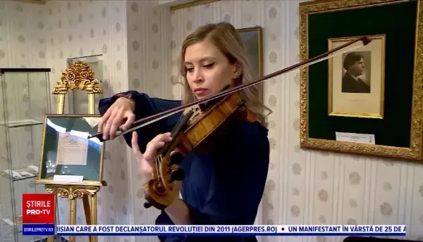 Vioara lui George Enescu şi alte bunuri ale muzicianului, scoase la licitaţie