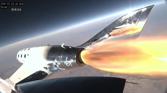 Compania Virgin Galactic a amânat următoarea călătorie în spațiu. Motivul: un defect de fabricaţie la sistemul de control