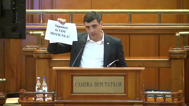 deputati, AUR, parlament, motiune de cenzura