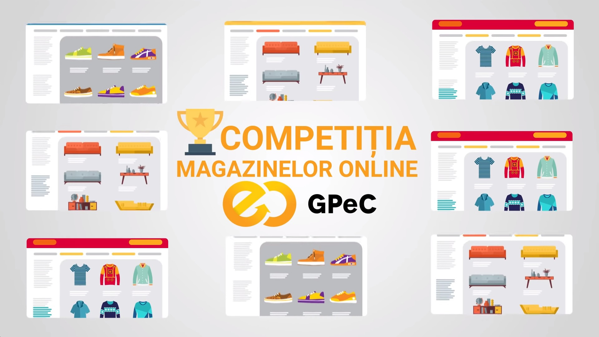 6 jucători importanți din E-Commerce s-au alăturat demersului GPeC de a sprijini magazinele online înscrise la GPeC 2021