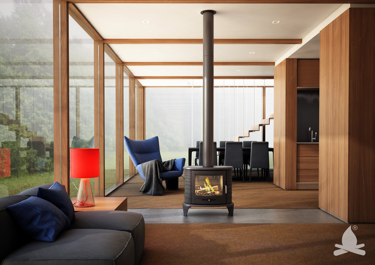 (P) Noile modele de sobe rustice reînvie farmecul vieții simple din casa caldă de la țară