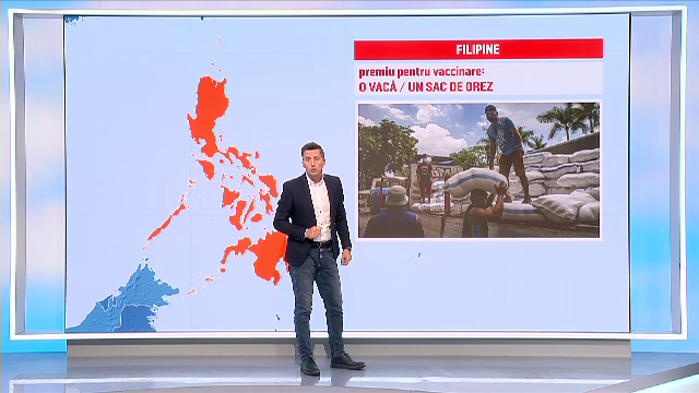 Găini, vaci, mașini, apartamente de lux sau marijuana. Ce primesc prin lume cei care se vaccinează