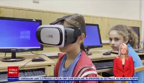 Laboratoare de informatică noi pentru sute de copii din Transilvania. Sunt dotate cu laptopuri performante