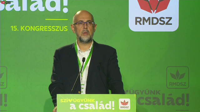 Congres UDMR. Kelemen Hunor candidează pentru al patrulea mandat de președinte