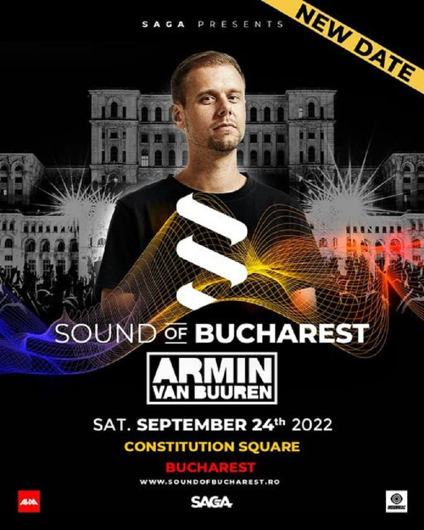 Spectacolul lui Armin van Buuren din București a fost amânat din cauza pandemiei. Când a fost reprogramat