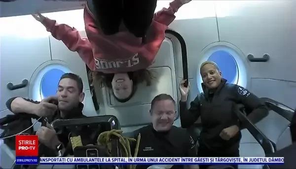 Cum își petrec timpul cei patru astronauți amatori aflați în capsula Space X. „Este cu adevărat incredibil”