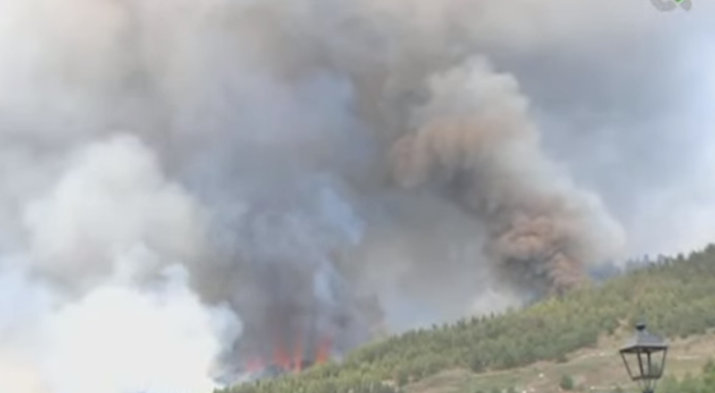 Un vulcan a intrat în erupţie în insula spaniolă La Palma, din arhipelagul Canare. VIDEO