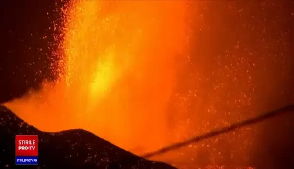 Erupția vulcanului ”Cumbre Vieja” continuă. Sunt 50 de români pe insula La Palma