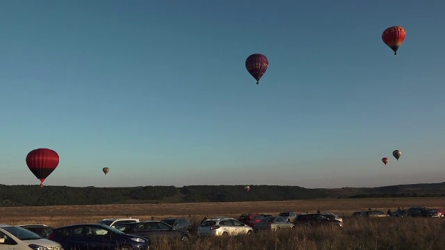 Spectacol pe cer în Mureș, la Parada Baloanelor. ”Ești în palma zeilor”