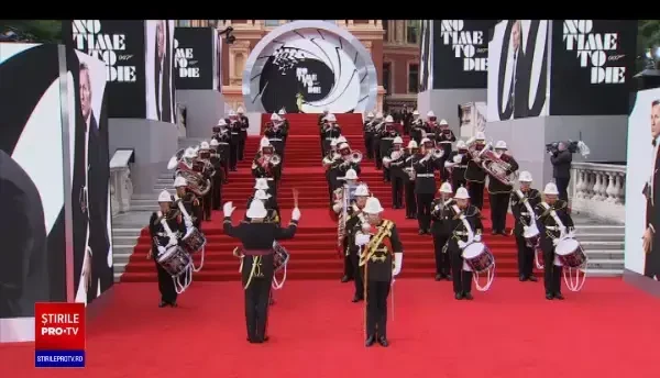Premiera filmului James Bond „No Time to Die" a avut loc în prezența Prințului William și soției, Kate Middleton