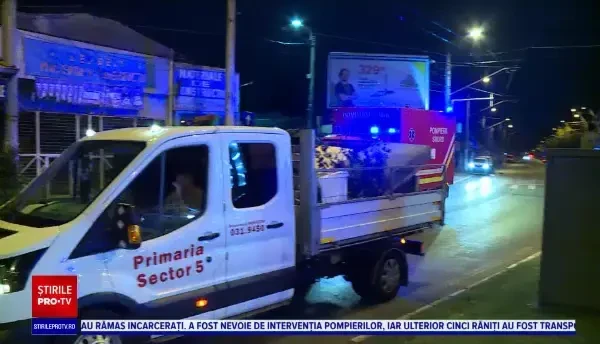 Accident grav într-o intersecție din Sectorul 5 al Capitalei. Șase persoane au fost implicate
