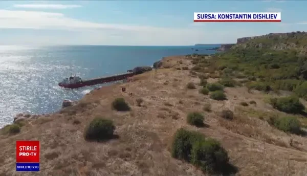 Pericol de catastrofă ecologică în Marea Neagră. Mii de tone de uree riscă să ajungă în apă, la 60 de km de Vama veche