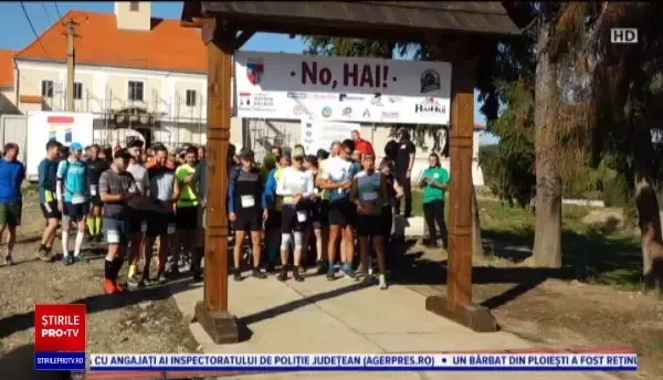 Semimaratonul Mocăniței. 150 de persoane au alergat pentru promovarea obiectivelor turistice din Bistrița-Năsăud