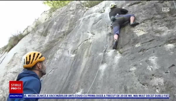 Reuniunea de Alpinism și Escaladă 2021, la Calcarele de la Ampoița: "E un sport complex”