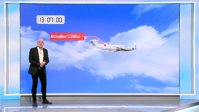 ANIMAȚIE GRAFICĂ. Filmul prăbușirii avionului miliardarului Dan Petrescu. Ce spune un expert pilot