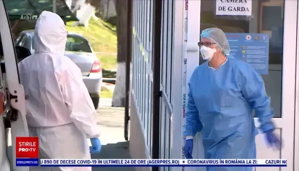 Situaţia devine dramatică și în spitalele din Iaşi. Medicii fac triajul direct în ambulanțe, în parcări