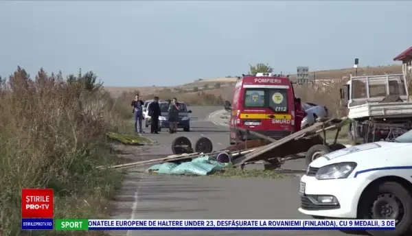 Un bărbat din Vaslui și-a pierdut viața după ce a fost lovit în plin de o mașină
