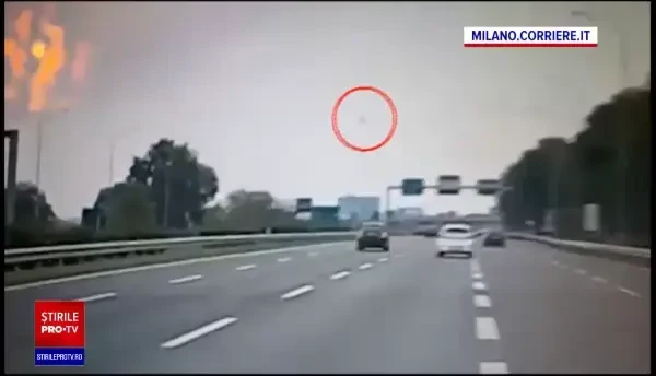 Video. Momentul în care avionul pilotat de Dan Petrescu se prăbușește