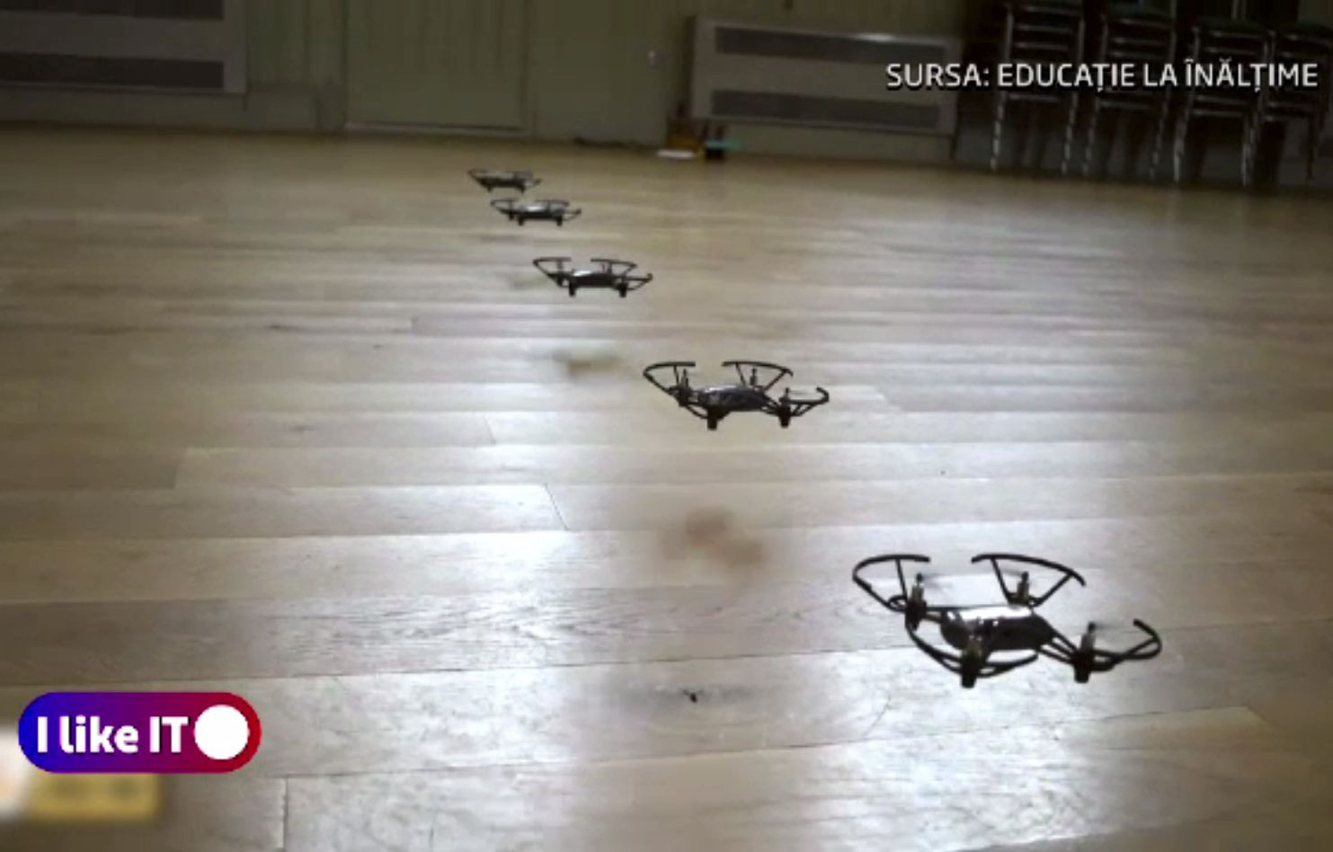 Educația la înălțime, la propriu. Cum se transmit live lecțiile cu drona, în mai multe zone din România