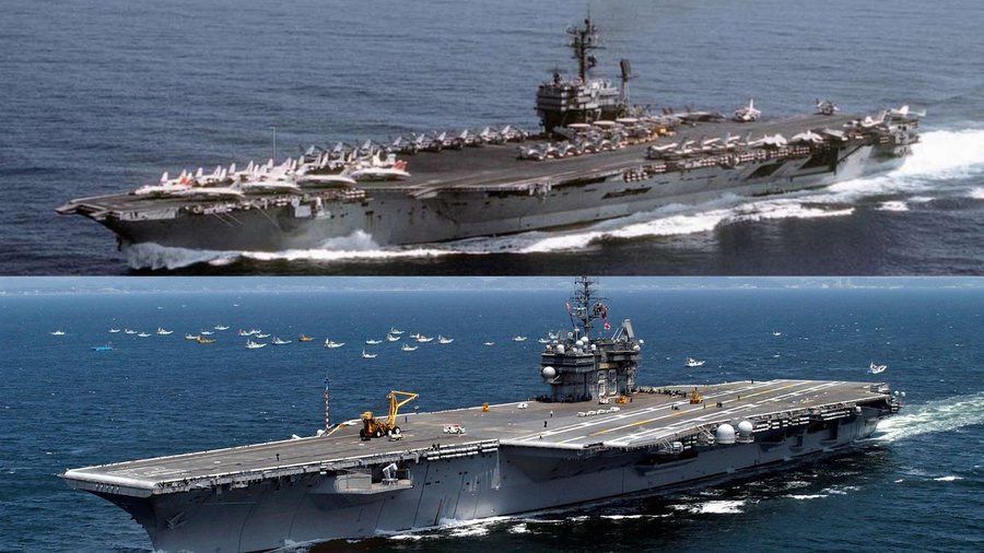 Marina SUA a vândut două portavioane vechi cu câte un cent fiecare unei companii din Texas