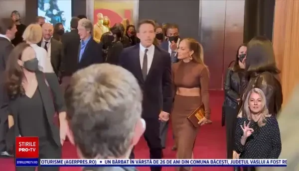 Premiera filmului "Ultimul Duel", un prilej pentru ca Jennifer Lopez și Ben Affleck să-și arate afecțiunea