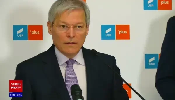 Cioloș: USR îl propune ca premier pe Dacian Cioloș, ”în lipsa unei noi propuneri de premier din partea PNL”