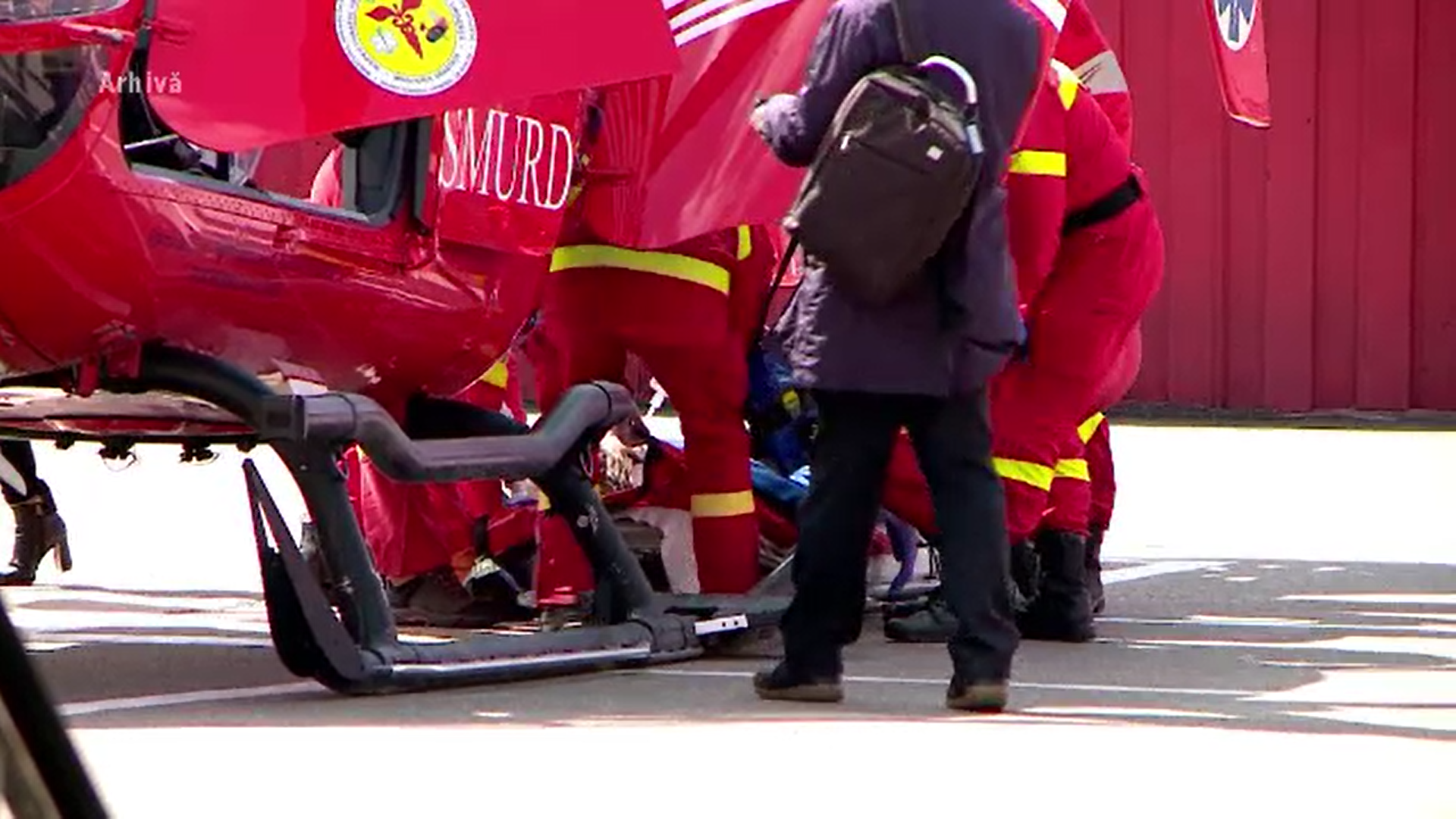 Accident cu cinci răniţi în județul Brăila. O victimă, dusă cu elicopterul la București