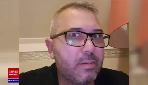 Momentul în care bărbatul din Buzău s-a prăbușit în curte, la 2 ore după ce nu a fost băgat în seamă la spital