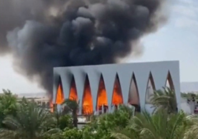 Incendiu la Festivalul de Film din El Gouna. Mai multe persoane au ajuns la spital