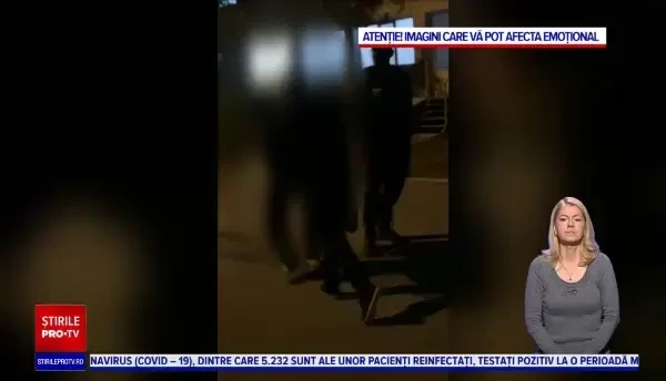 VIDEO. Scene incredibile într-un spital din România. Bărbat bătut de paznic în sala de așteptare