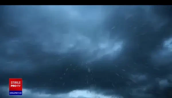 Cod galben de ploi abundente în cinci judeţe din sud-estul ţării. Vreme foarte rece în București