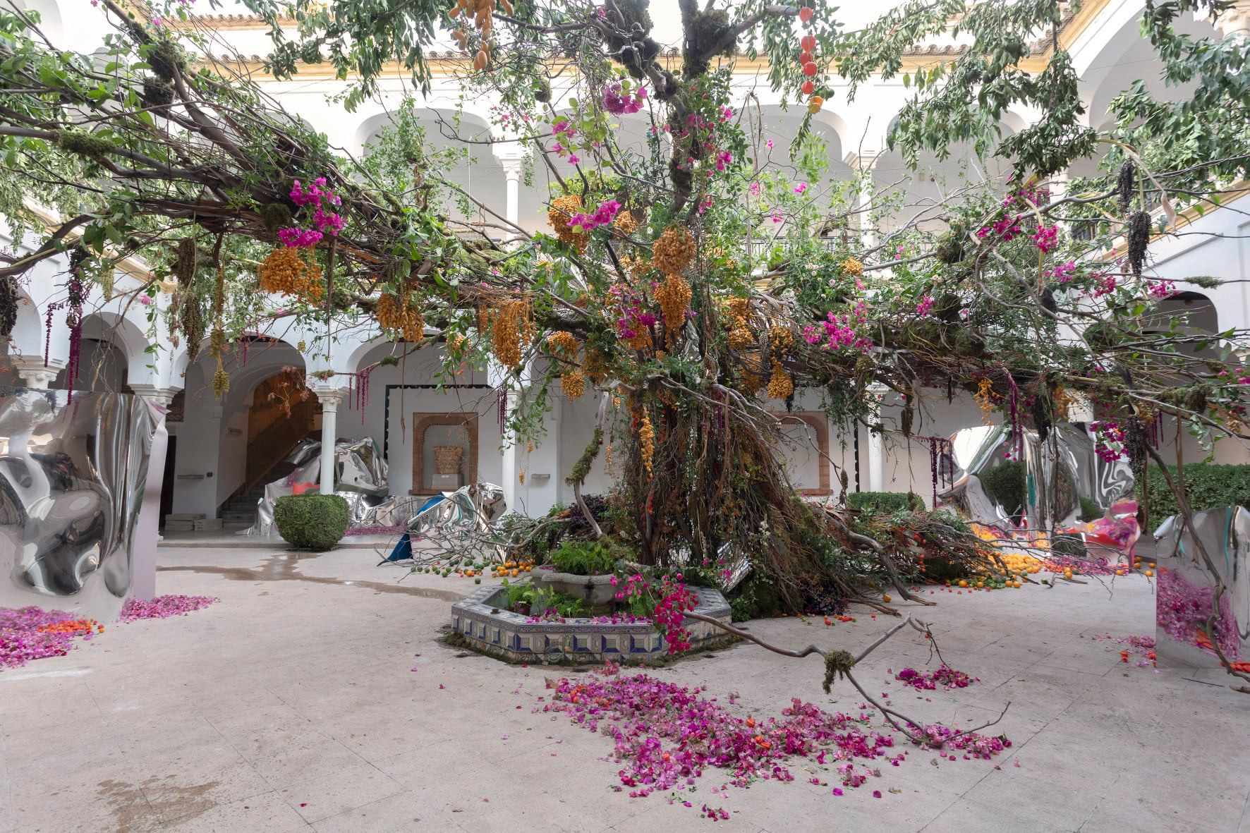 flori, festival, Cordoba