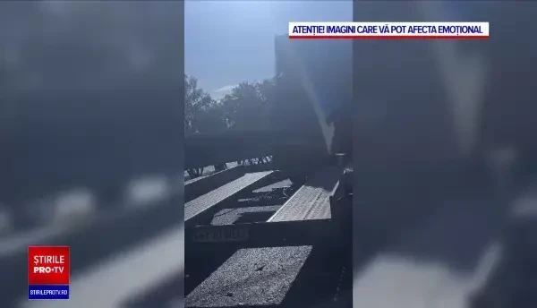 Cinci persoane aflate într-un microbuz românesc au murit într-un accident produs pe autostrada M1 din Ungaria