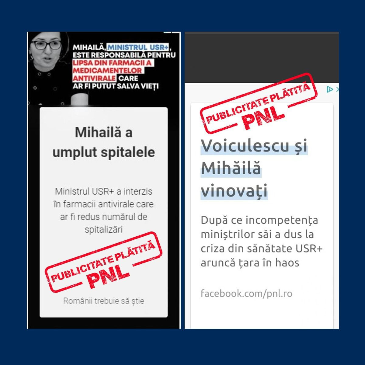 Cioloș acuză PNL că a folosit bani publici pentru o campanie împotriva lui Mihăilă și Voiculescu