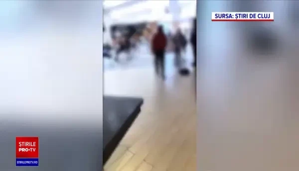 Tineri care refuzau să poarte mască s-au luat la bătaie cu bodyguarzii unui mall din Cluj