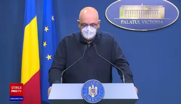 Secretarul de stat Raed Arafat, despre restricții, certificat de vaccinare și măsurile Guvernului