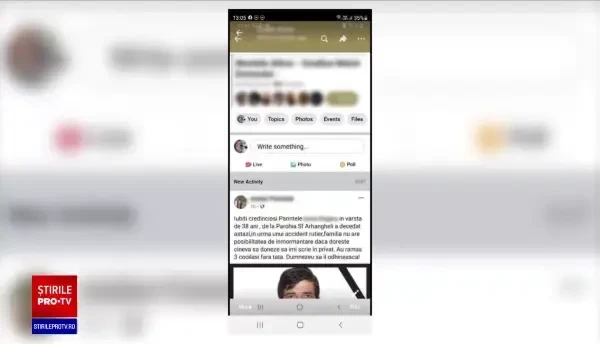 Enoriași păcăliți să doneze pentru înmormântarea unui preot mort de un an, printr-o postare pe Facebook