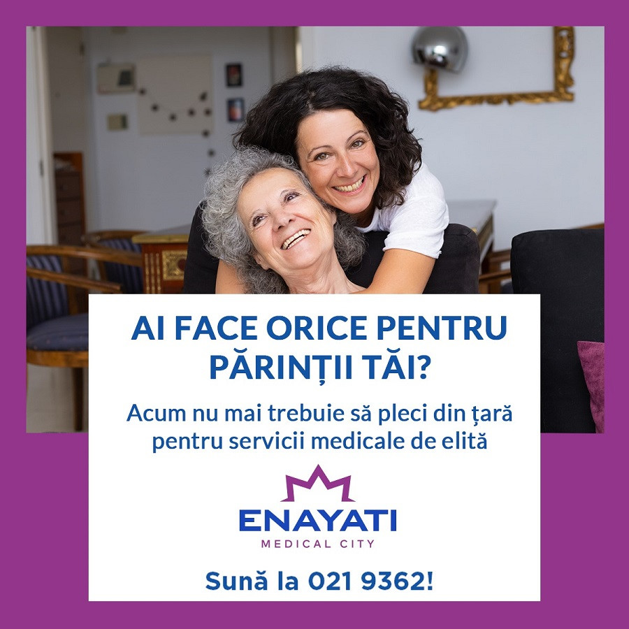 (P) Enayati Medical City: orașul medical ce pune la dispoziția pacientului v&acirc;rstnic servicii medicale la standarde europene